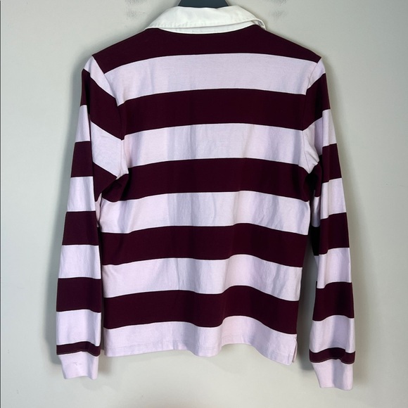 NWT J. Crew Classic Rugby Polo Shirt Striped Women's Small - Picture 6 of 9